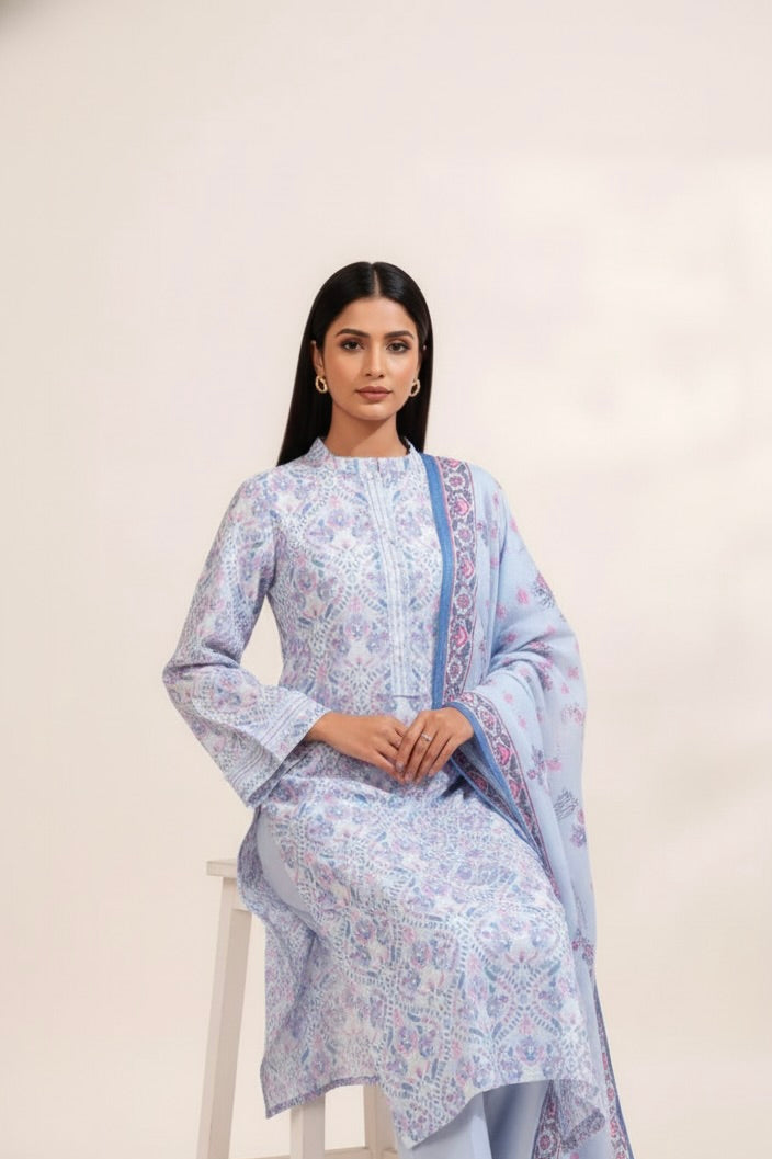 Beechtree 3 Piece Premium Lawn Suit