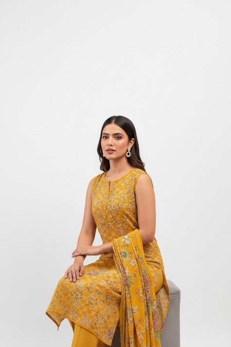 Beechtree 3 Piece Premium Lawn Suit