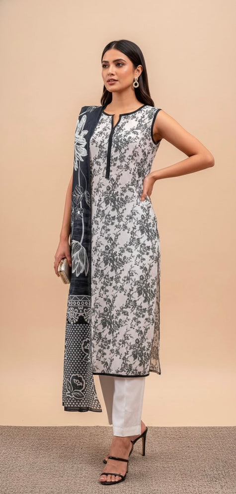 Beechtree 3 Piece Premium Lawn Suit