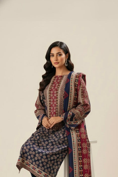 Beechtree 3 Piece Premium Lawn Suit